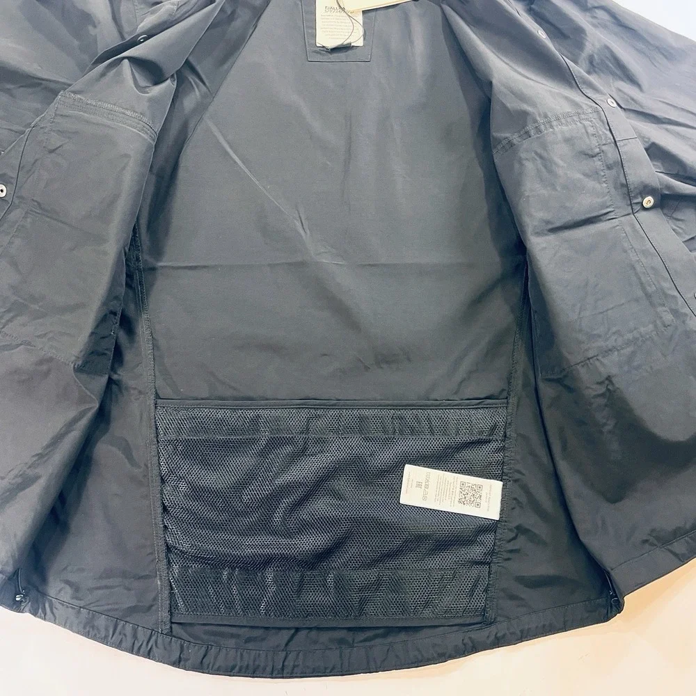 NWT $180 Fjallraven X Specialized Riders Wind Jacket Mens M Black Snap Up‎ NEW